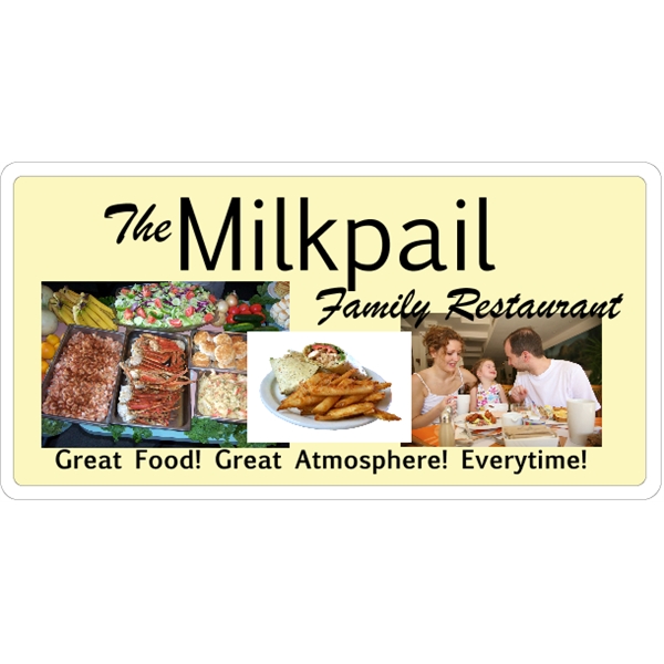 23.5" x 12" magnetic sign with 4 color process printing.... from ASI 89910 Stouse, LLC