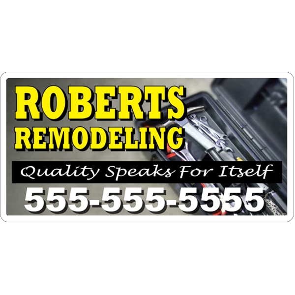 23.5" x 12" magnetic sign with 4 color process printing.... from ASI 89910 Stouse, LLC