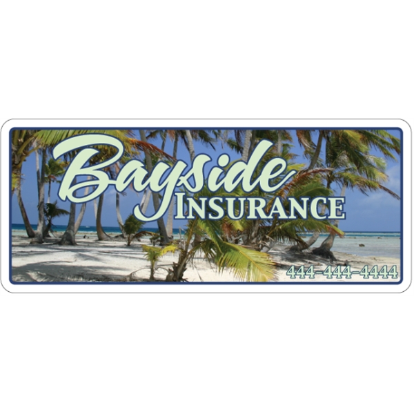 18" x 7.625" magnetic sign with 4 color process printing.... from ASI 89910 Stouse, LLC