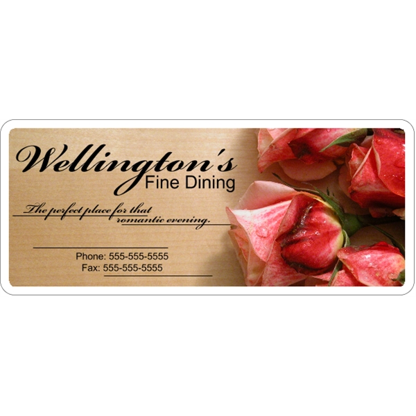 18" x 7.625" magnetic sign with 4 color process printing.... from ASI 89910 Stouse, LLC