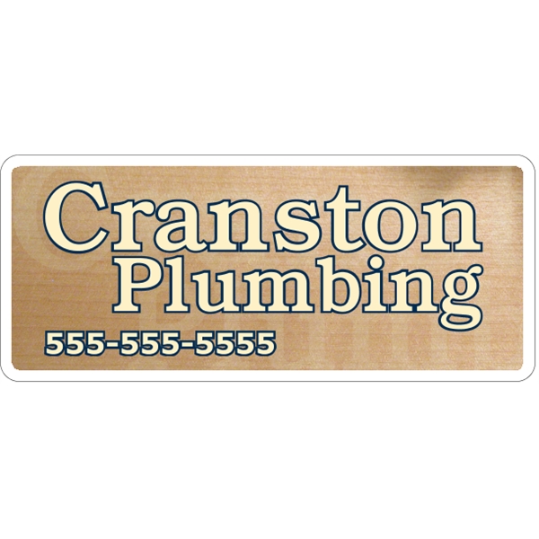 18" x 7.625" magnetic sign with 4 color process printing.... from ASI 89910 Stouse, LLC