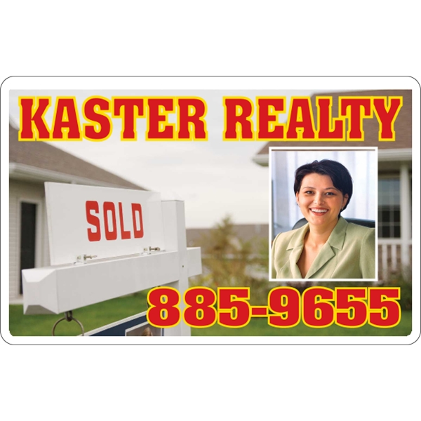 18" x 11.5" magnetic sign with 4 color process printing.... from ASI 89910 Stouse, LLC