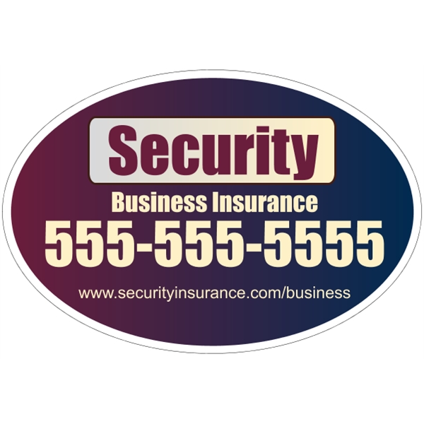 17" x 11.5" magnetic sign with 4 color process printing.... from ASI 89910 Stouse, LLC