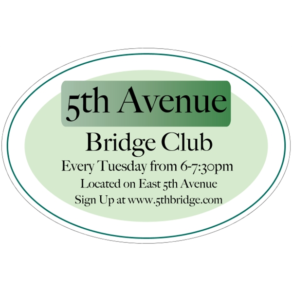 17" x 11.5" magnetic sign with 4 color process printing.... from ASI 89910 Stouse, LLC