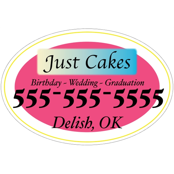 17" x 11.5" magnetic sign with 4 color process printing.... from ASI 89910 Stouse, LLC