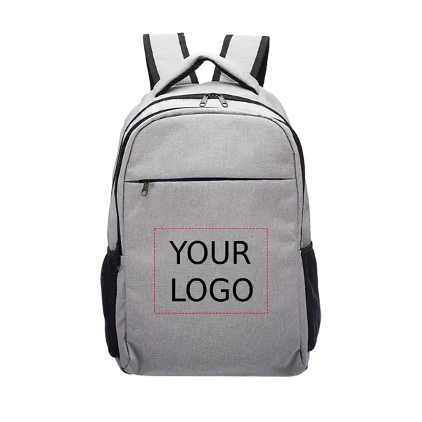 17-inch laptop backpack with zip front pocket plus 1 color silkscreen... from ASI 37218 Athena Promo (tm)