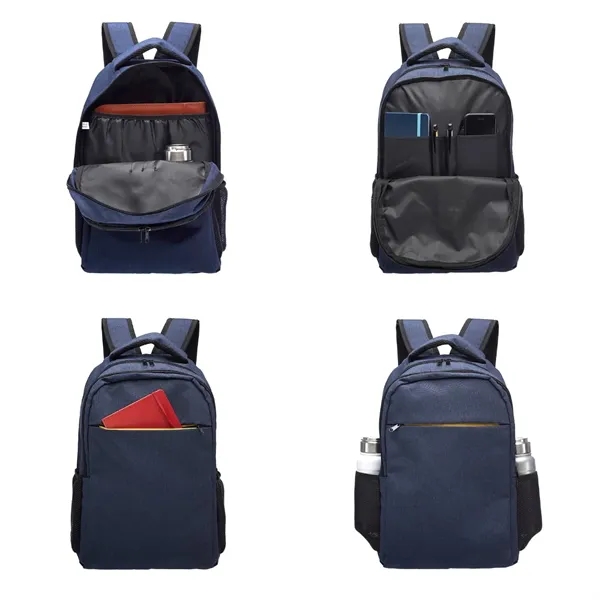 17-inch laptop backpack with zip front pocket plus 1 color silkscreen... from ASI 37218 Athena Promo (tm)
