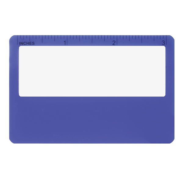 Slim card size magnifier with vinyl pouch.... from ASI 93520 Ventura Inc