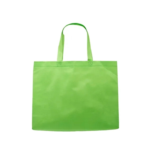 Large non-woven polypropylene tote bag plus 1 color silkscreen imprint on... from ASI 37218 Athena Promo (tm)