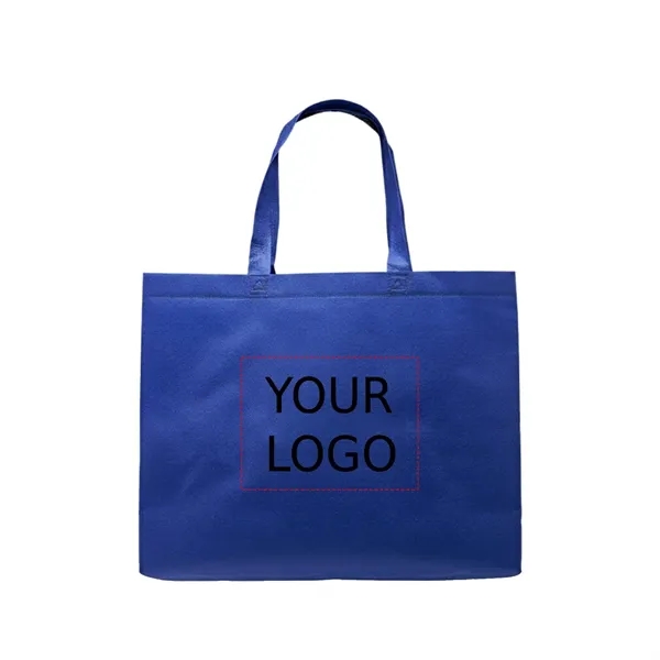 Large non-woven polypropylene tote bag plus 1 color silkscreen imprint on... from ASI 37218 Athena Promo (tm)