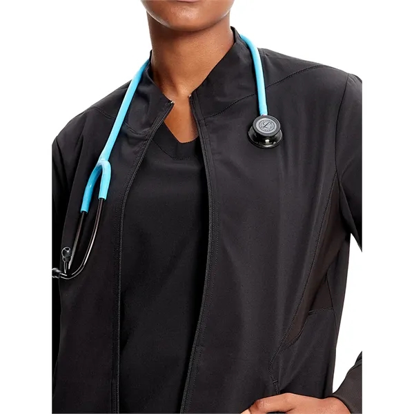 Cherokee - Infinity GNR8 -Women's Zip-Front Scrub Jacket... from ASI 86018 Scrub Authority / Uniform Stores