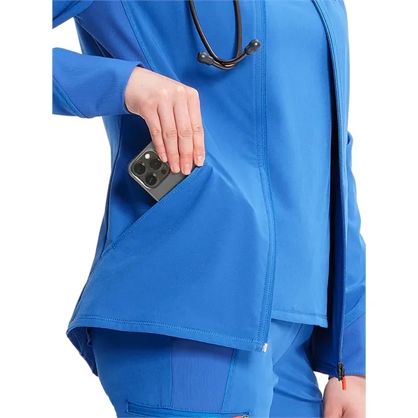 Cherokee - Infinity GNR8 -Women's Zip-Front Scrub Jacket... from ASI 86018 Scrub Authority / Uniform Stores