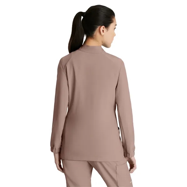 Grey's Anatomy Evolve 3 Pocket Collared Warm-Up... from ASI 86018 Scrub Authority / Uniform Stores