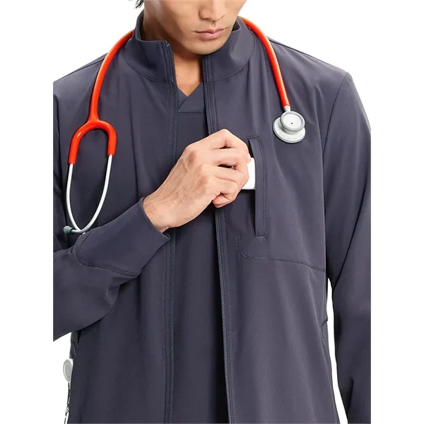 Cherokee - Infinity GNR8 -Men's Zip Front Scrub Jacket... from ASI 86018 Scrub Authority / Uniform Stores