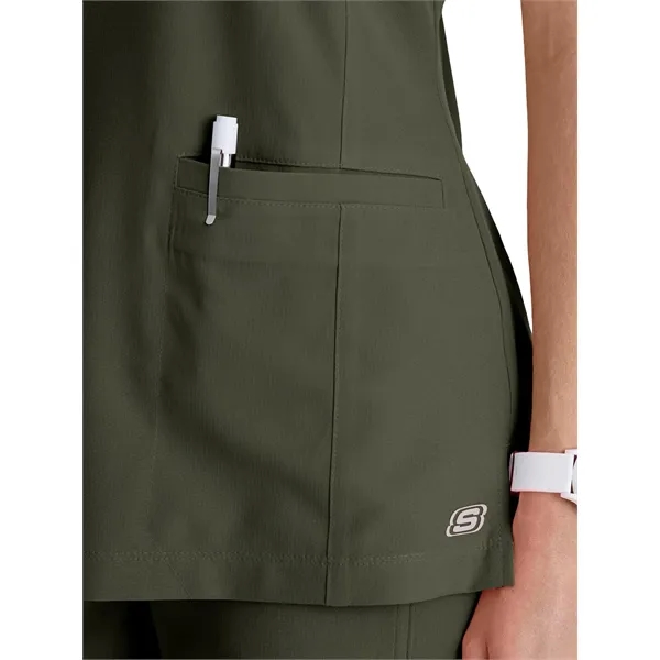 Barco - Skechers - Two Pocket V-Neck Coast Scrub Top... from ASI 86018 Scrub Authority