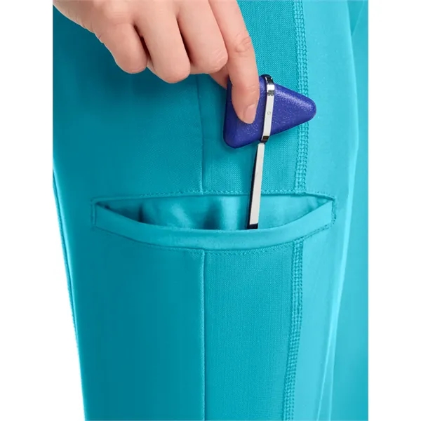 Cherokee - INFINITY KINETIC - Women's 5-Pocket Knit Conve...... from ASI 86018 Scrub Authority / Uniform Stores