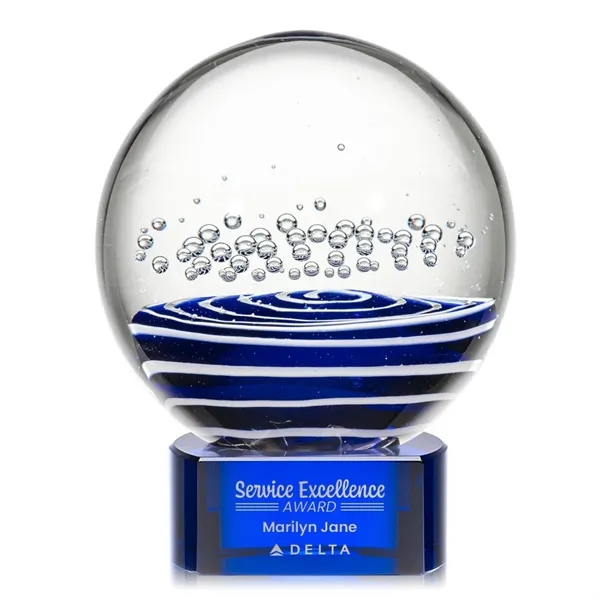 Tranquility Award on Paragon Base - Blue... from ASI 84592 St Regis Group / St Regis