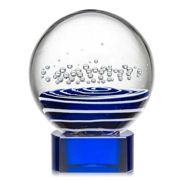 Tranquility Award on Paragon Base - Blue... from ASI 84592 St Regis Group / St Regis