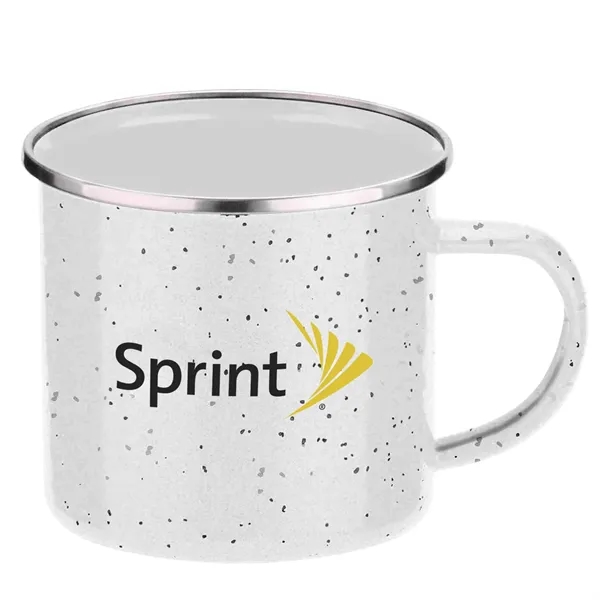 16 oz. Speckled Custom Camping Mug made from kitchen grade 18/8... from ASI 71685 Midnite Snax®
