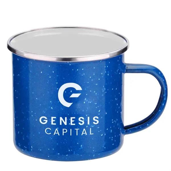 16 oz. Speckled Custom Camping Mug made from kitchen grade 18/8... from ASI 71685 Midnite Snax®