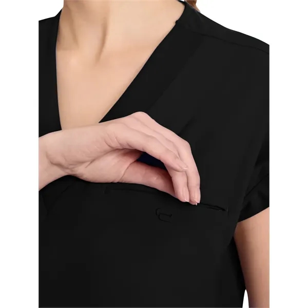 Infinity Pursuit - Women's 1-Pocket V-Neck Top... from ASI 86018 Scrub Authority