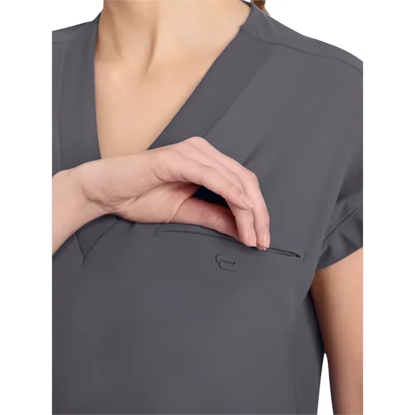 Infinity Pursuit - Women's 1-Pocket V-Neck Top... from ASI 86018 Scrub Authority