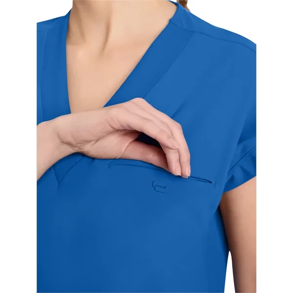 Infinity Pursuit - Women's 1-Pocket V-Neck Top... from ASI 86018 Scrub Authority