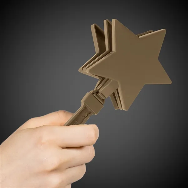 7" plastic star-shaped hand clapper... from ASI 42016 Brighter Promotions Inc / Chemical Light™