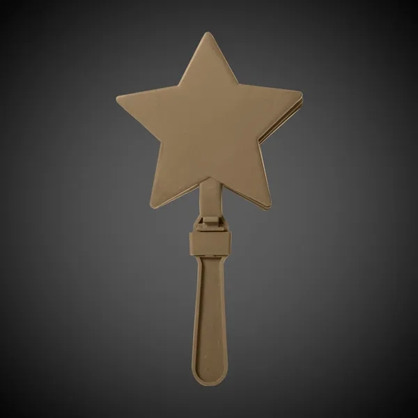 7" plastic star-shaped hand clapper... from ASI 42016 Brighter Promotions Inc / Chemical Light™