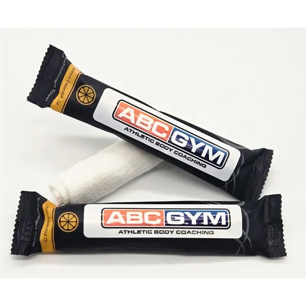 Lemon-scented Refreshment Towels Single Packs - Low Quantity, Quick Ship... from ASI 31490 Admatch Corporation / Admatch-Regal