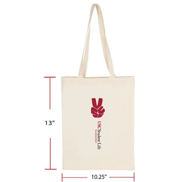 Canvas Cotton Tote Bag, 10.25"x13"... from ASI 36988 Artek USA Inc