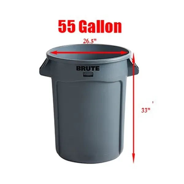Custom printed garbage can cover for advertisement.... from ASI 66230 Landes Inc
