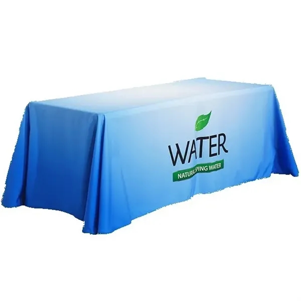6-foot standard, durable table cover for outdoor events, made of polyester.... from ASI 66230 Landes Inc
