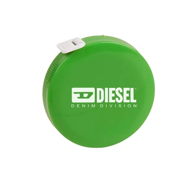 Cloth tape measure / rule in 2" dia. round case.... from ASI 52710 Lincoln Line