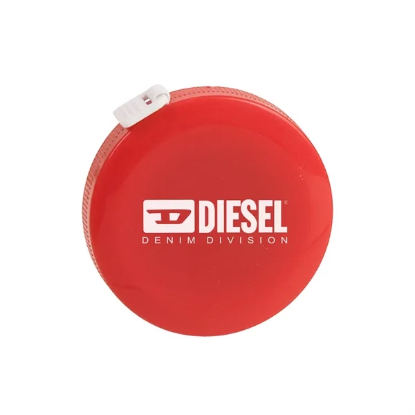 Cloth tape measure / rule in 2" dia. round case.... from ASI 52710 Lincoln Line