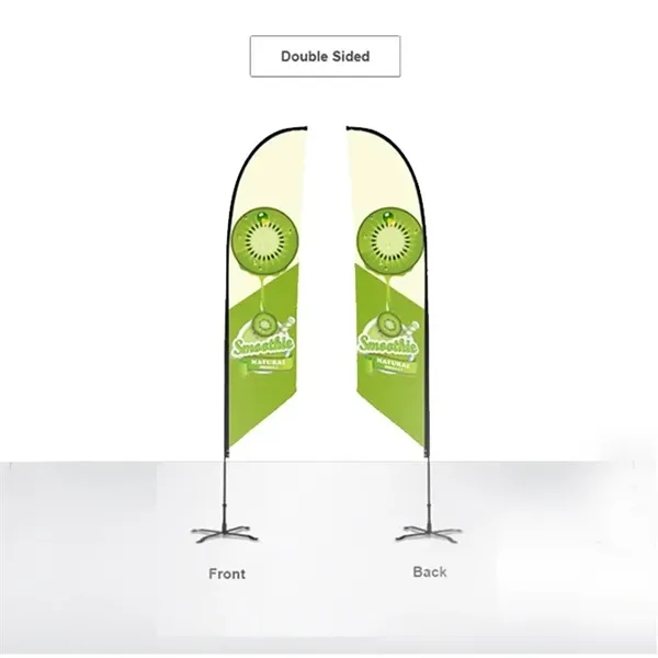 15-ft double sided standard flag for advertisement.... from ASI 66230 Landes Inc