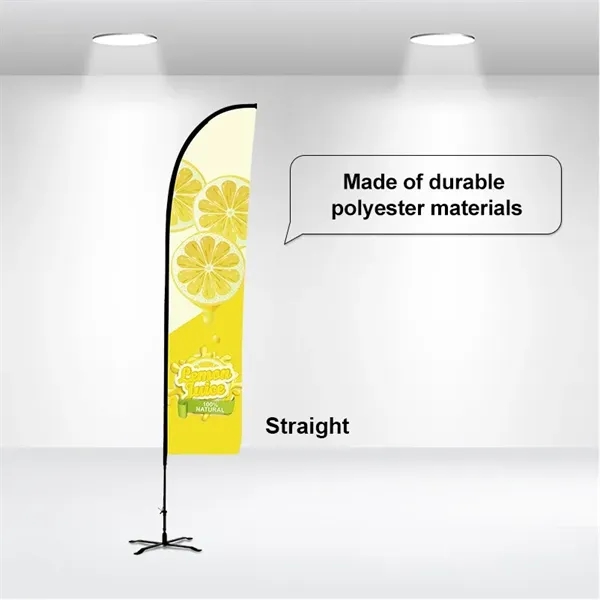 9-ft double sided standard flag for advertisement.... from ASI 66230 Landes Inc