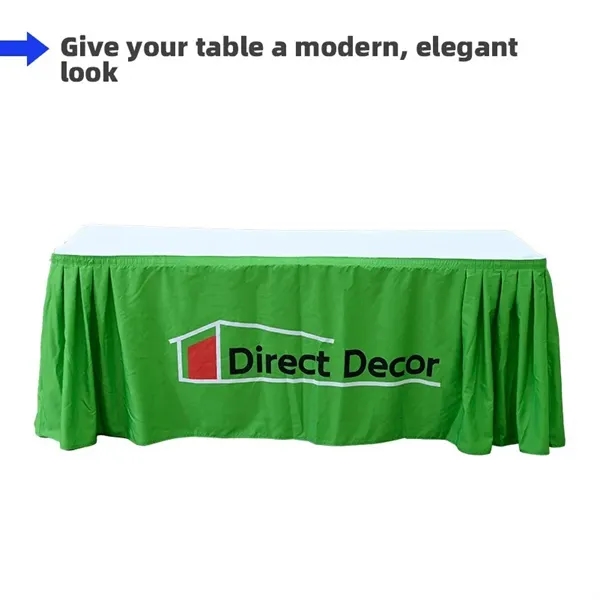 8-ft table skirt cover around the table enhance professional appearance during... from ASI 66230 Landes Inc