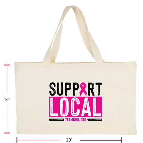 Canvas Cotton Tote Bag, 16"x20"... from ASI 36988 Artek USA Inc