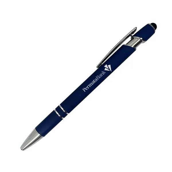 This soft touch, metal stylus pen is the perfect accessory for... from ASI 52710 Lincoln Line
