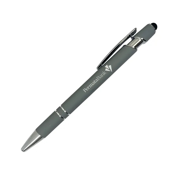 This soft touch, metal stylus pen is the perfect accessory for... from ASI 52710 Lincoln Line