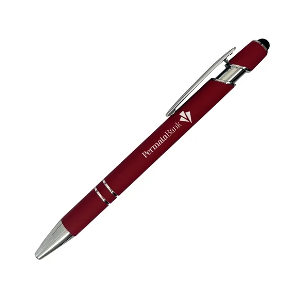 This soft touch, metal stylus pen is the perfect accessory for... from ASI 52710 Lincoln Line