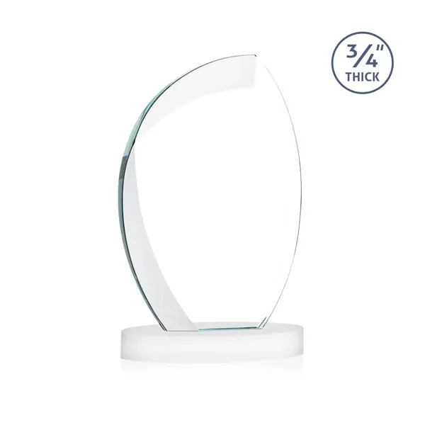 The Wichita Award on Alberton Base features thick 3/4" Starfire Crystal... from ASI 84592 St Regis Group / St Regis