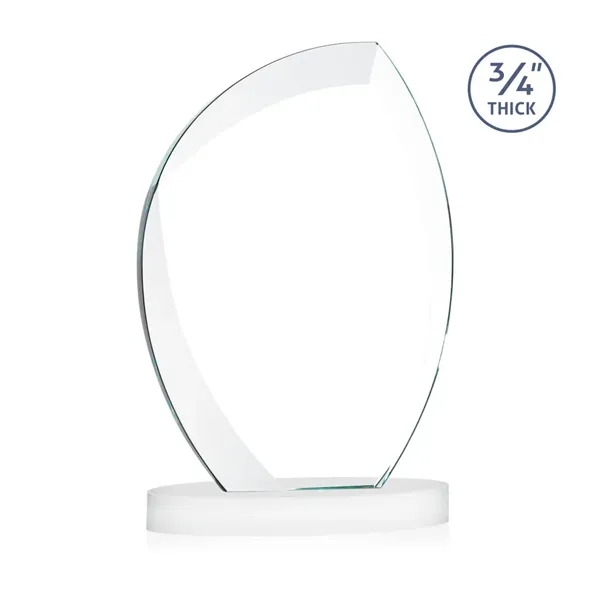The Wichita Award on Alberton Base features thick 3/4" Starfire Crystal... from ASI 84592 St Regis Group / St Regis