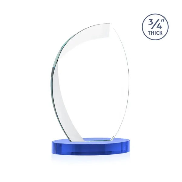 The Wichita Award on Alberton Base features thick 3/4" Starfire Crystal... from ASI 84592 St Regis Group / St Regis