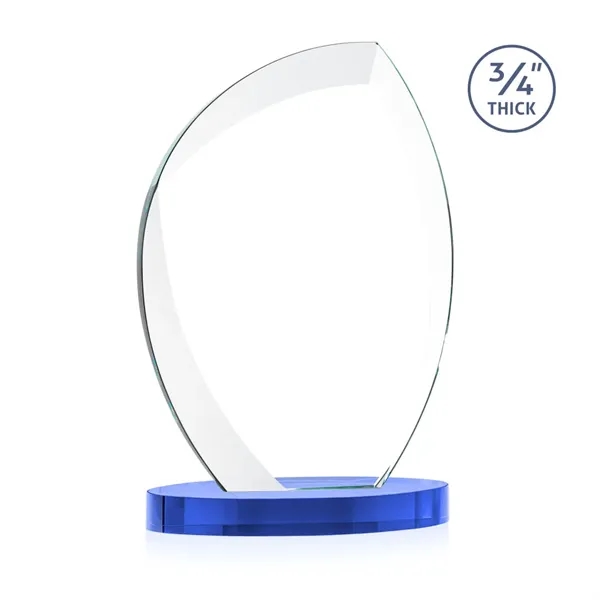 The Wichita Award on Alberton Base features thick 3/4" Starfire Crystal... from ASI 84592 St Regis Group / St Regis