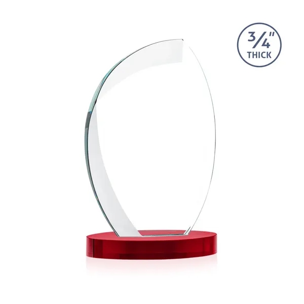 The Wichita Award on Alberton Base features thick 3/4" Starfire Crystal... from ASI 84592 St Regis Group / St Regis