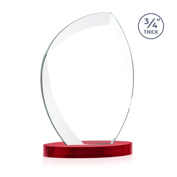 The Wichita Award on Alberton Base features thick 3/4" Starfire Crystal... from ASI 84592 St Regis Group / St Regis