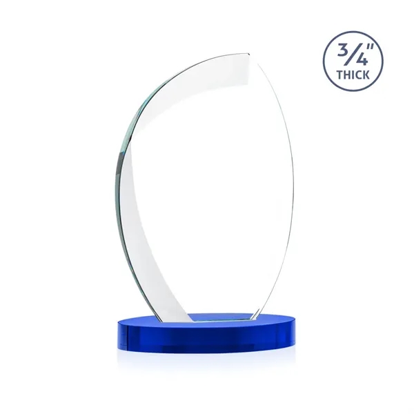 The Wichita Award on Alberton Base features thick 3/4" Starfire Crystal... from ASI 84592 St Regis Group / St Regis