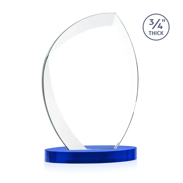 The Wichita Award on Alberton Base features thick 3/4" Starfire Crystal... from ASI 84592 St Regis Group / St Regis